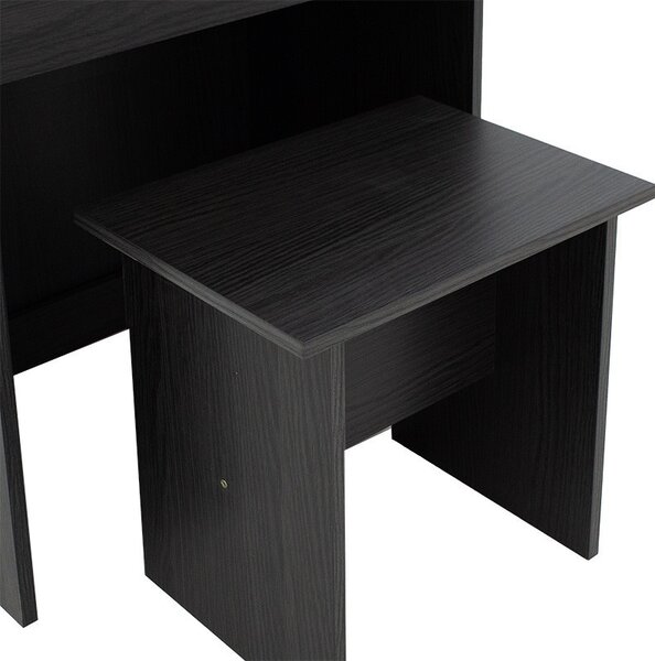 Тоалетка с огледало Zelia цвят венге