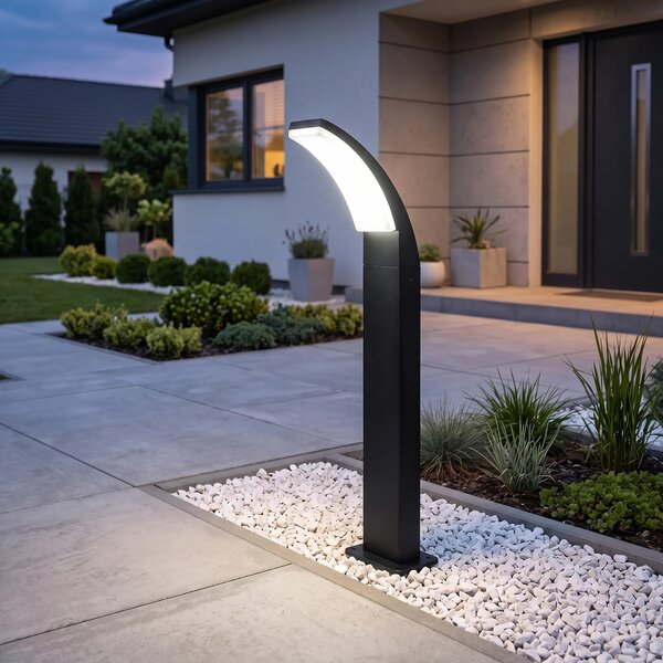 Градинска стояща LED лампа JNH033-G Black