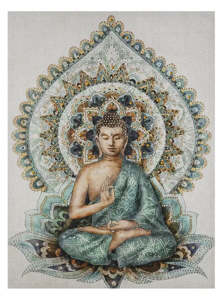Картина atmosphera Buddha, Текстуриран принт на платно 58x78 см