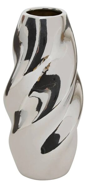 Ваза atmosphera Sky, Керамика, Сребърна, 21 cm