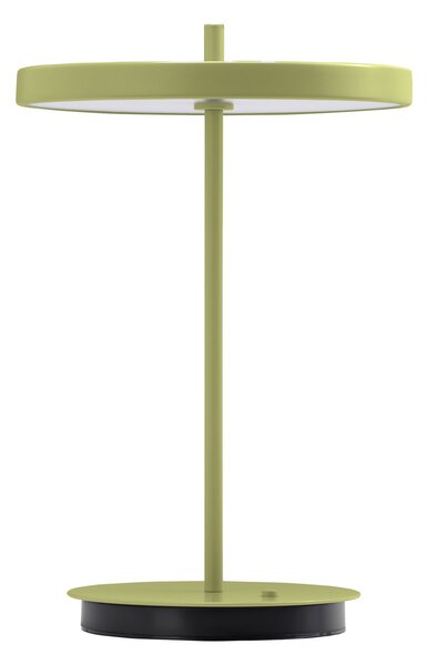 UMAGE LED акумулаторна настолна лампа Asteria Move маслиненозелена uni, 31cm, Затъмняване, Зелен, Дневна/трапезария, Метал, Дизайн