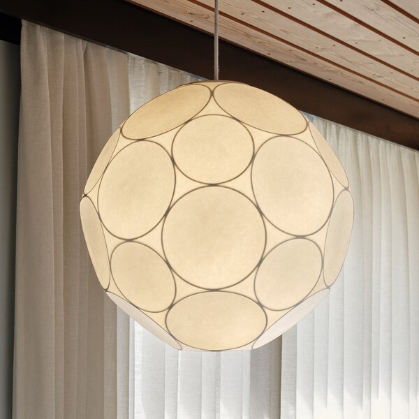 Tom Dixon висяща лампа Soft, Ø 45 cm, бяла, пластмаса, E27, Затъмняване, Бял, Дневна/трапезария, Пластмаса, Дизайн, Глобус