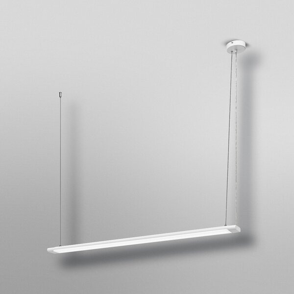 OSRAM LED висяща лампа Office line Slab бяла 4.000 K DIM, Затъмняване, Бял, кабинет / офис, Алуминий, Модерен