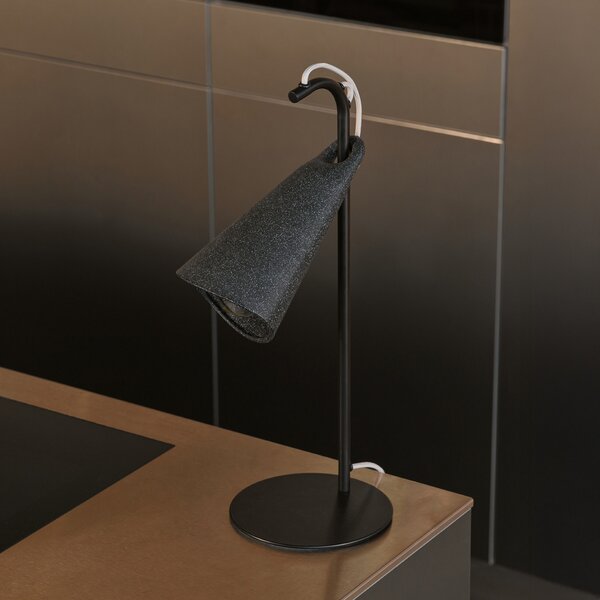 OSRAM настолна лампа Decor Bell, стомана, E27, височина 50 cm, Черен, Дневна/трапезария, Метал, Модерен