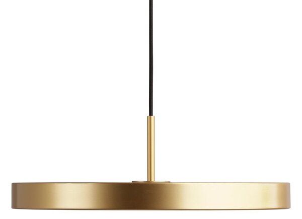 UMAGE LED висяща лампа Asteria Medium, месингов цвят Ø 43 cm, Затъмняване, Злато / месинг, Дневна/трапезария, Метал, Дизайн