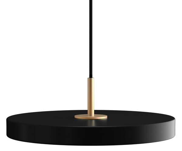 UMAGE LED висяща лампа Asteria Plus Mini, черна, Ø 31 cm CCT, Затъмняване, Черен, Дневна/трапезария, Метал, Дизайн