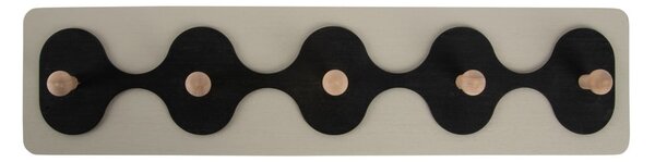 Бяла стенна закачалка 48 cm Rizar – PT LIVING
