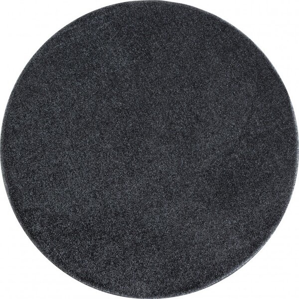 Килим от ата сив 120x120 см
