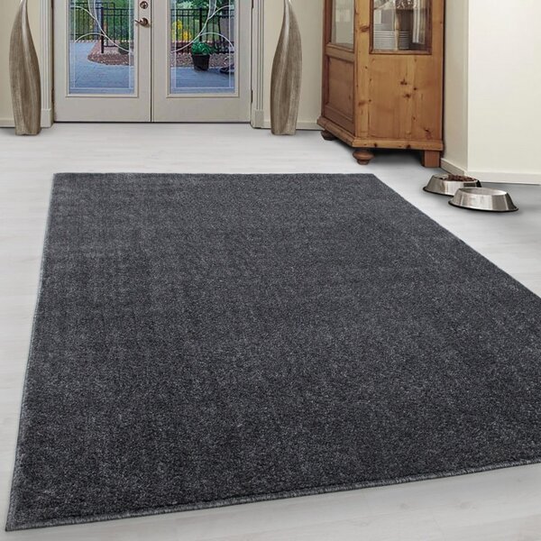Килим от ата сив 60x100 см