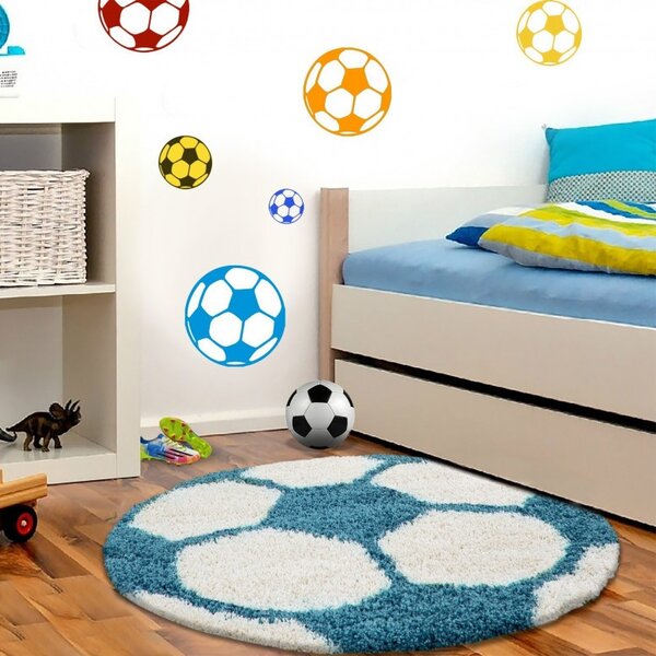 Килим Fun Туркоаз 100x100 см