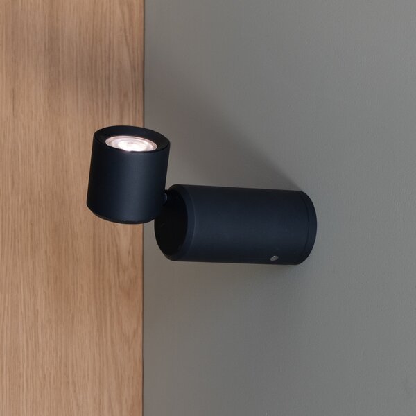 IT´S ABOUT ROMI It's about RoMi LED акумулаторна настолна лампа Milan, черна, 19 cm, Затъмняване, Черен, Дневна/трапезария, Алуминий, Модерен