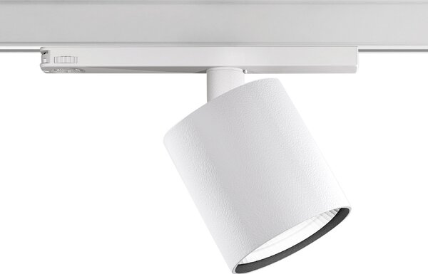 Ivela LED релсов прожектор Perfetto Puro, 3-фазен, бял, 940, Бял, Коридор, Метал, Модерен