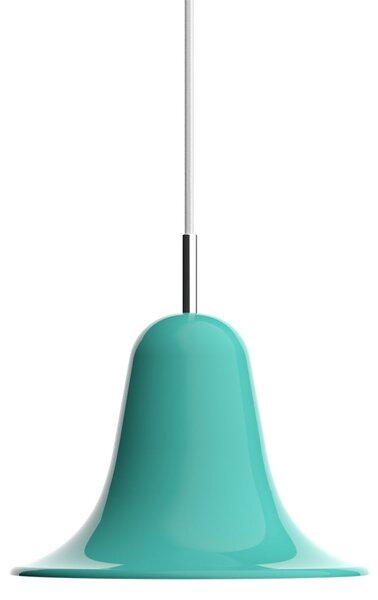 Verpan VERPAN висяща лампа Pantop, светло синьо-зелено, Ø 23 cm, E14, Затъмняване, Зелен, Дневна/трапезария, Метал, Дизайн