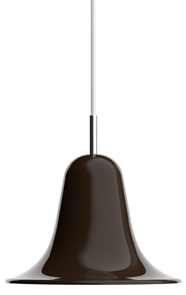 Verpan VERPAN висяща лампа Pantop, кафява, Ø 23 cm, метал, E14, Затъмняване, Кафяв / ръждив, Дневна/трапезария, Метал, Дизайн
