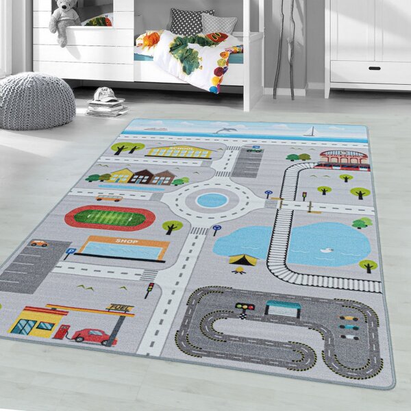 Килим Play Сив V2 80x120 см