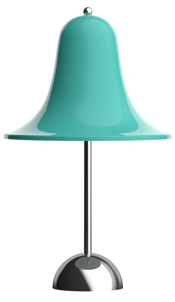 Verpan VERPAN LED акумулаторна настолна лампа Pantop, светло синьо-зелено, IP44, Затъмняване, Дневна/трапезария, Пластмаса, Дизайн