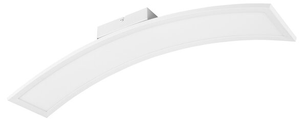 Reality Leuchten LED плафон Sigma, бял, 3000 K, 2600 lm, метал, Затъмняване, Бял, Дневна/трапезария, Метал, Модерен