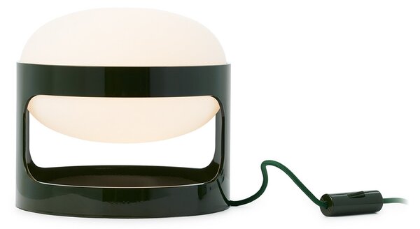 Kartell Настолна лампа KD28, горско зелено, Ø 25 cm, E14-LED, Зелен, Дневна/трапезария, Пластмаса, Дизайн
