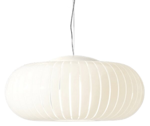 Kartell висяща лампа Teresa, бяла, Ø 50 cm, E27-LED, Бял, Дневна/трапезария, Пластмаса, Дизайн