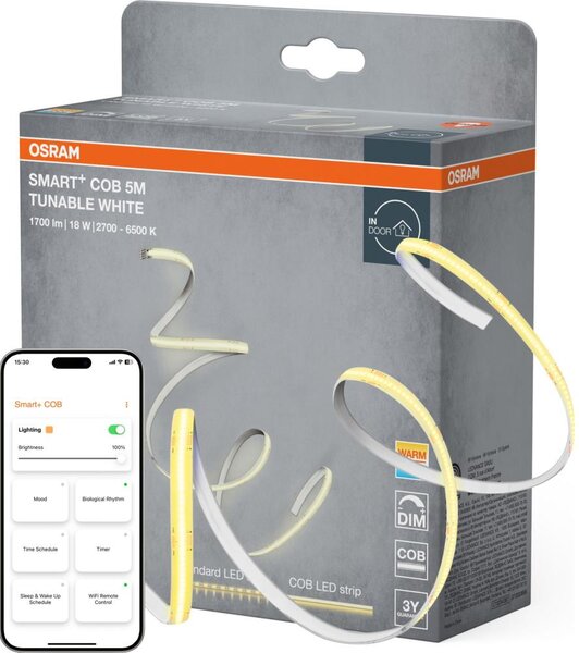 Osram - LED димируема лента SMART+ COB 5 m LED/18W/230V 2700-6500K Wi-Fi