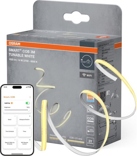 Osram - Димируема LED лента SMART+ COB 3m LED/14W/230V 2700-6500K Wi-Fi