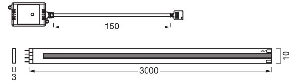 Osram - Димируема LED лента SMART+ COB 3m LED/14W/230V 2700-6500K Wi-Fi