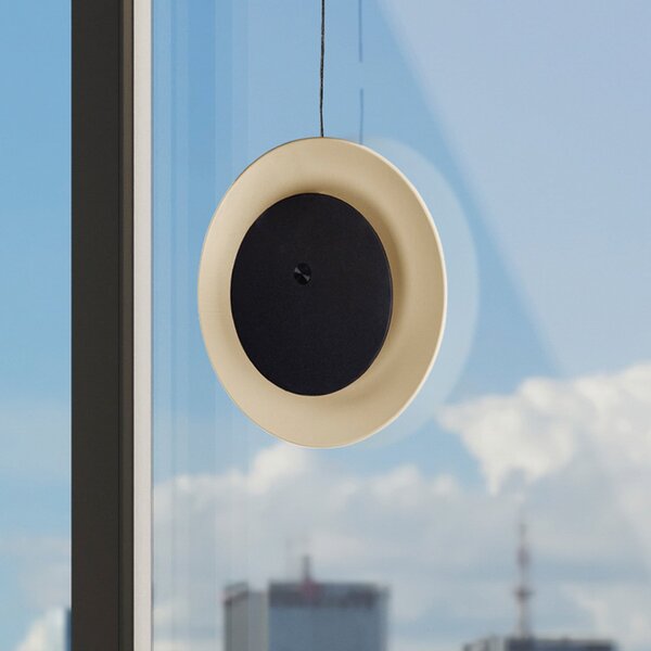 Näve LED акумулаторна настолна лампа Solan, черна/бежова, соларна, IP54, Затъмняване, Черен, Дневна/трапезария, Метал, Модерен