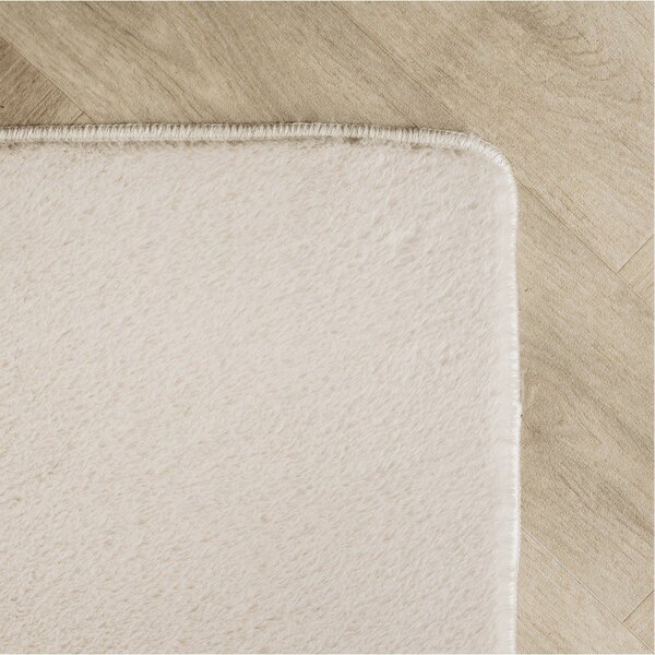 Кремава пътека подходяща за пране 80x250 cm Joy 1400 – Ayyildiz Carpets