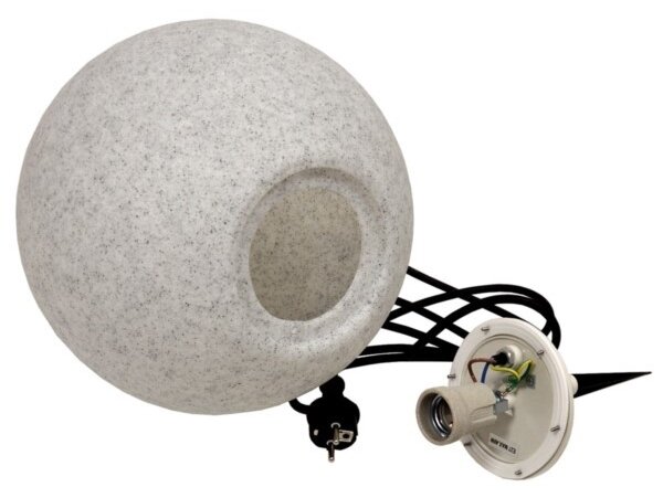 Външна лампа 1xE27/60W/230V IP44, диаметър 30 см