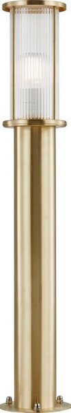 Nordlux - Външна лампа LINTON 1xE27/15W/230V IP54 месинг 80 см
