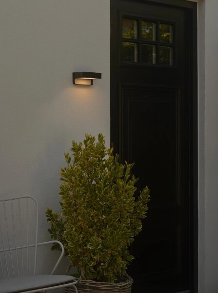 Nordlux - LED соларен стенен осветител SAULIO LED/4,45W/3,7V IP44