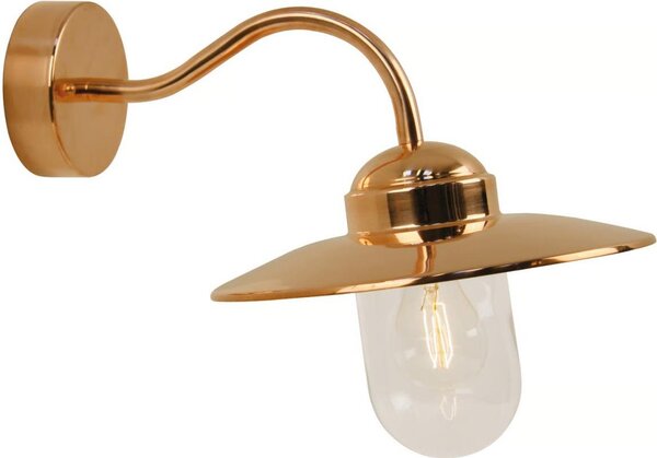 Nordlux - Външно стенно осветително тяло LUXEMBOURG 1xE27/60W/230V IP54 медно