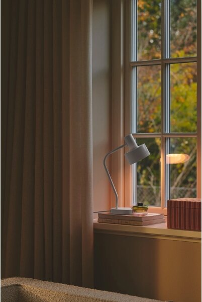 Nordlux - Настолна лампа MATIS 1xE27/15W/230V бяла