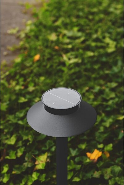 Nordlux - LED соларна лампа със сензор LED/5W/3,7V IP44 черна 60 cm