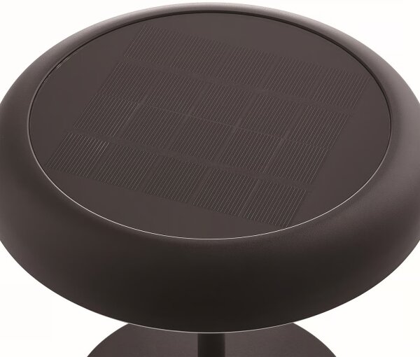 Nordlux - LED соларна лампа ELMER LED/2W/3,7V IP44 черна