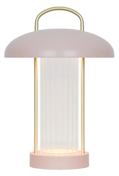 Nordlux - LED с регулируема яркост. Презареждаема сензорна настолна лампа MIRANO LED/3W/3,7V розова