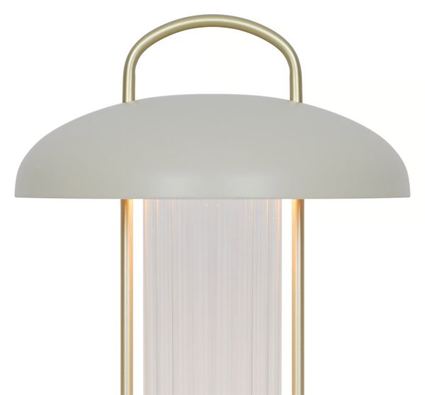 Nordlux - Регулируема LED акумулаторна сензорна настолна лампа MIRANO LED/3W/3,7V бежова