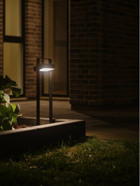 Nordlux - соларна LED лампа SAULIO LED/4,45W/3,7V IP44 2000 mAh 60 cm