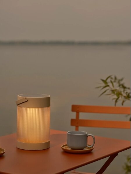 Nordlux - LED соларна лампа COUPAR LED/3,2W/3,7V бежова