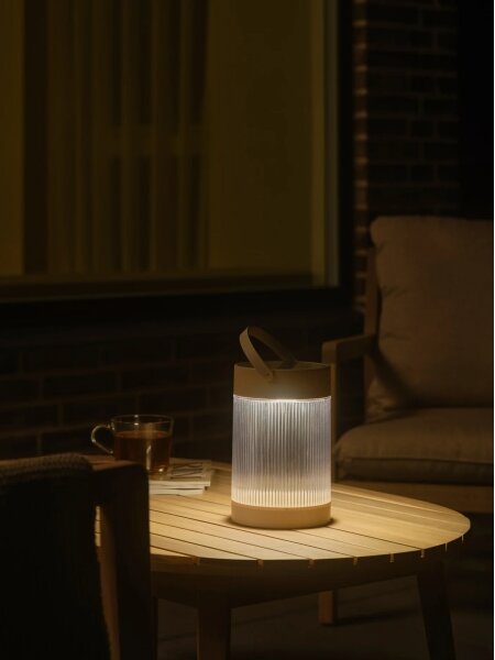 Nordlux - LED соларна лампа COUPAR LED/3,2W/3,7V бежова
