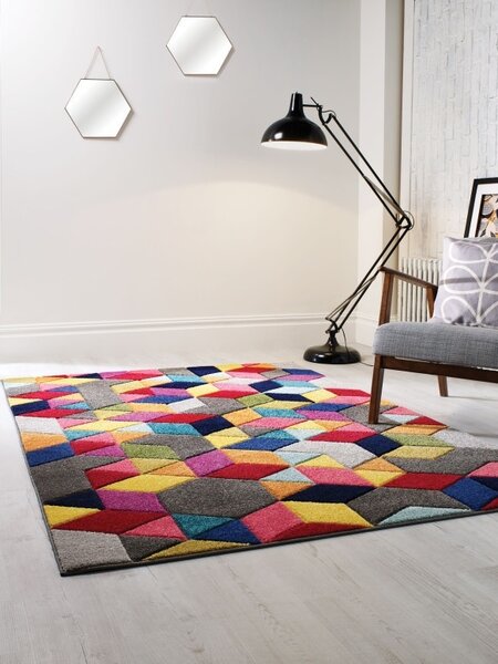 Килим Dynamic Multicolor 80X150 см, Flair Rugs