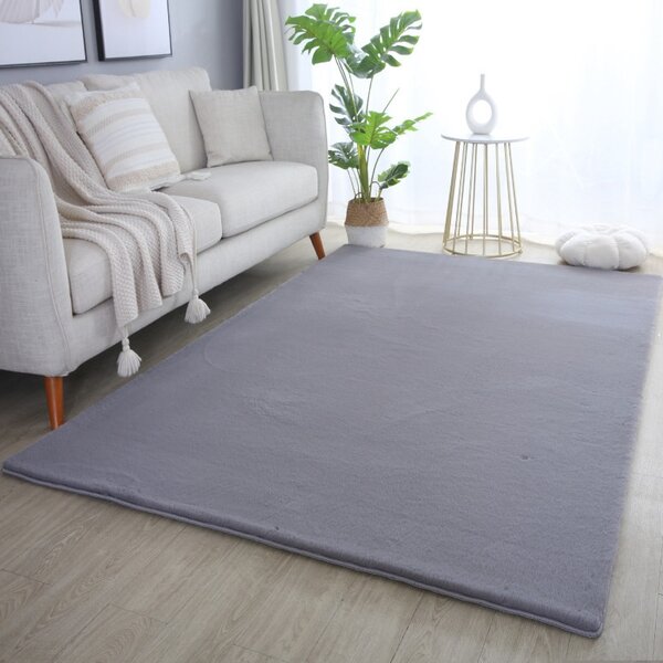 Килим Pouffy V1 сив 60 x 110 см