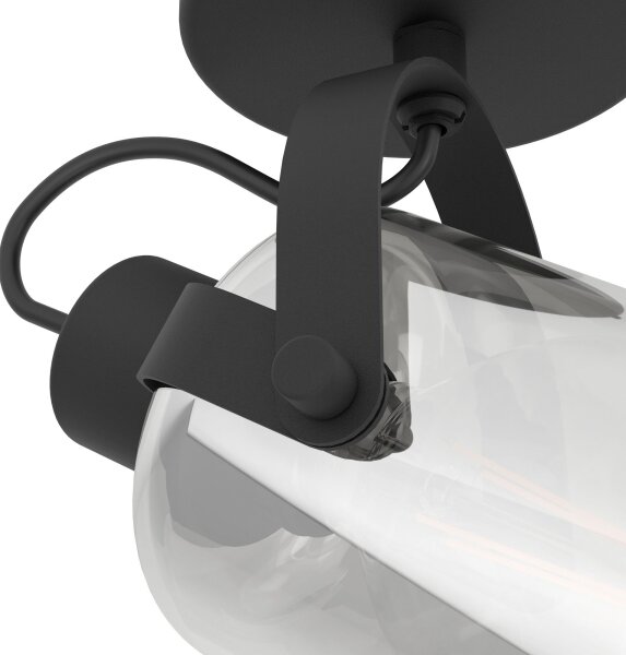 Eglo 780472 - Точково осветително тяло BERREGAS 1xE27/28W/230V