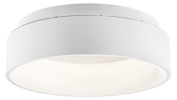 Luce Ambiente Design LED плафон Noah, бял, Ø 45 cm, метал, CCT, Бял, Дневна/трапезария, Модерен