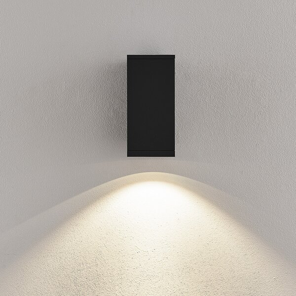 Deko-Light LED лампа за външна стена ShoreLine Pro Square, тъмно сива, 830/840, Затъмняване, Черен, Алуминий, Модерен
