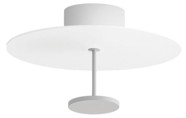 Linea Light LED таванска лампа Stilo_S, бяла, Ø 35 cm, Затъмняване, Бял, Дневна/трапезария, Алуминий, Модерен