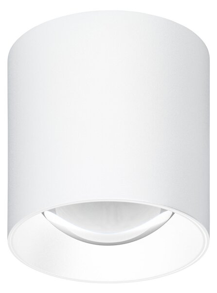 LCD LED външен плафон 5174, бял, 9 cm, метал, IP54, CCT, Бял, Метал, Модерен