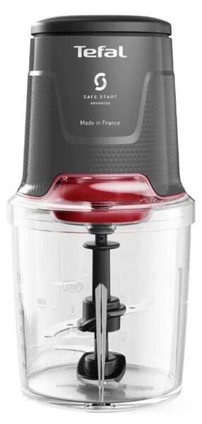 Чопър Tefal MQ740HF0, 600W, вместимост 0.5 l, 4 остриета от неръждаема стомана, черен