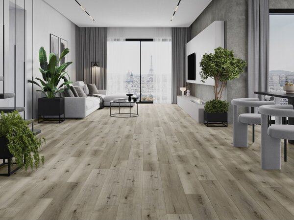 Mexen Bevil Oaks винилови панели 1240 x 182 мм SPC 6,5 мм, подложка IXPE 1,5 мм, 4 V-фуга