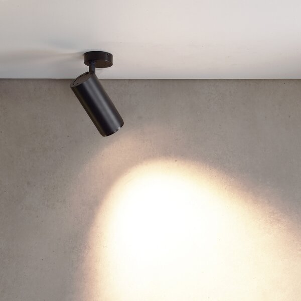 Deko-Light LED тавански прожектор Lucea 6, черен, алуминий, 2700 K, Затъмняване, Черен, Дневна/трапезария, Алуминий, Модерен